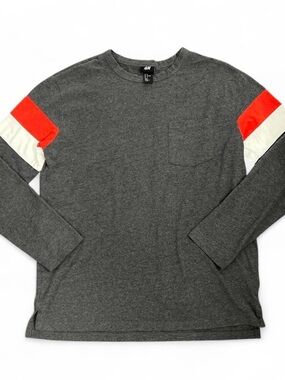 H&M Grey Long Sleeve Top